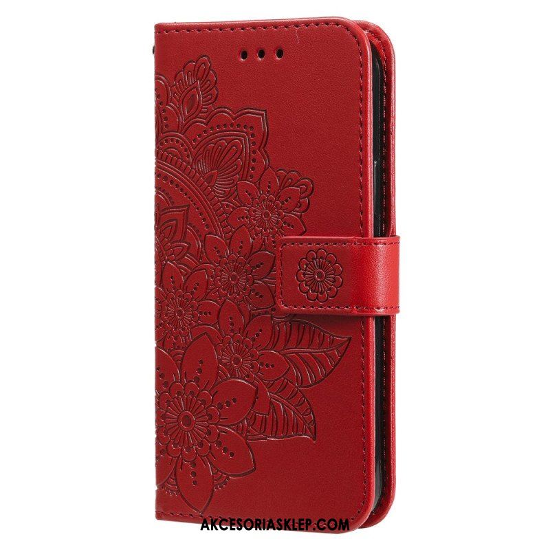 Etui Folio do Xiaomi 13 z Łańcuch Paskowata Mandala