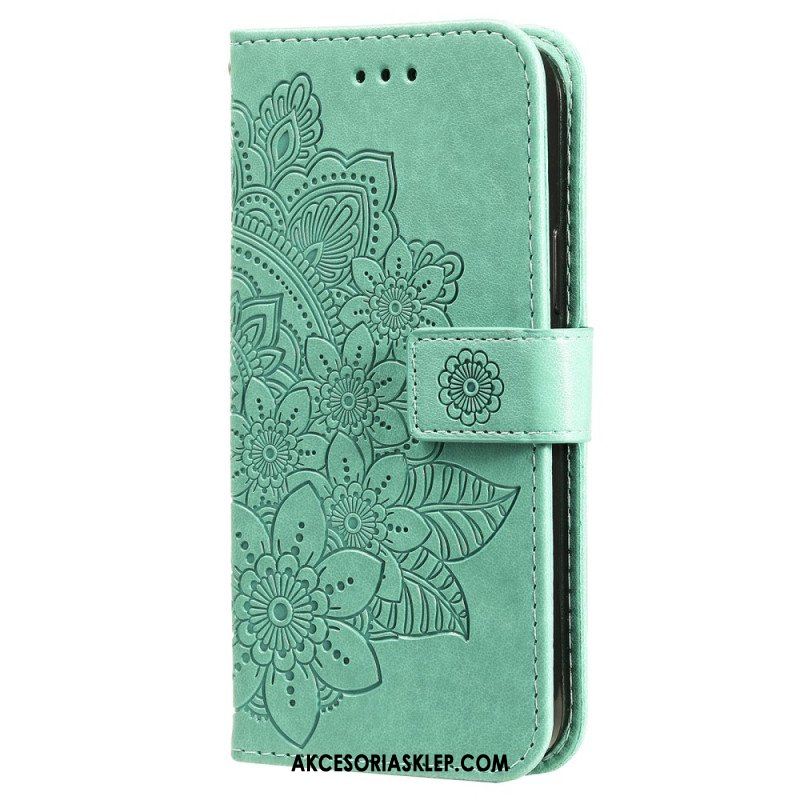 Etui Folio do Xiaomi 13 z Łańcuch Paskowata Mandala