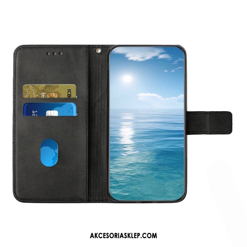 Etui Folio do Xiaomi Redmi A1 X Design Geo Skórzany Styl
