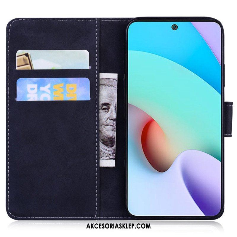 Etui Folio do Xiaomi Redmi A1 Ślad Tygrysa