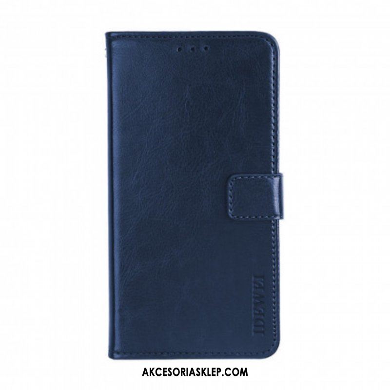 Etui Folio do Xiaomi Redmi Note 10 / 10S Imitacja Skóry Idewei