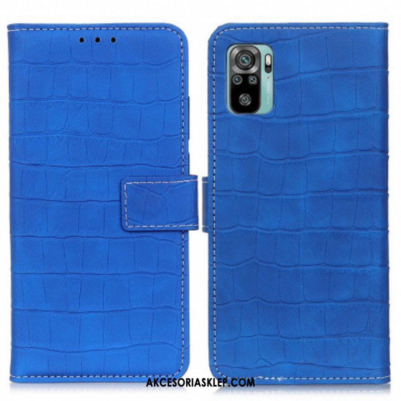 Etui Folio do Xiaomi Redmi Note 10 / 10S Moc Krokodyla