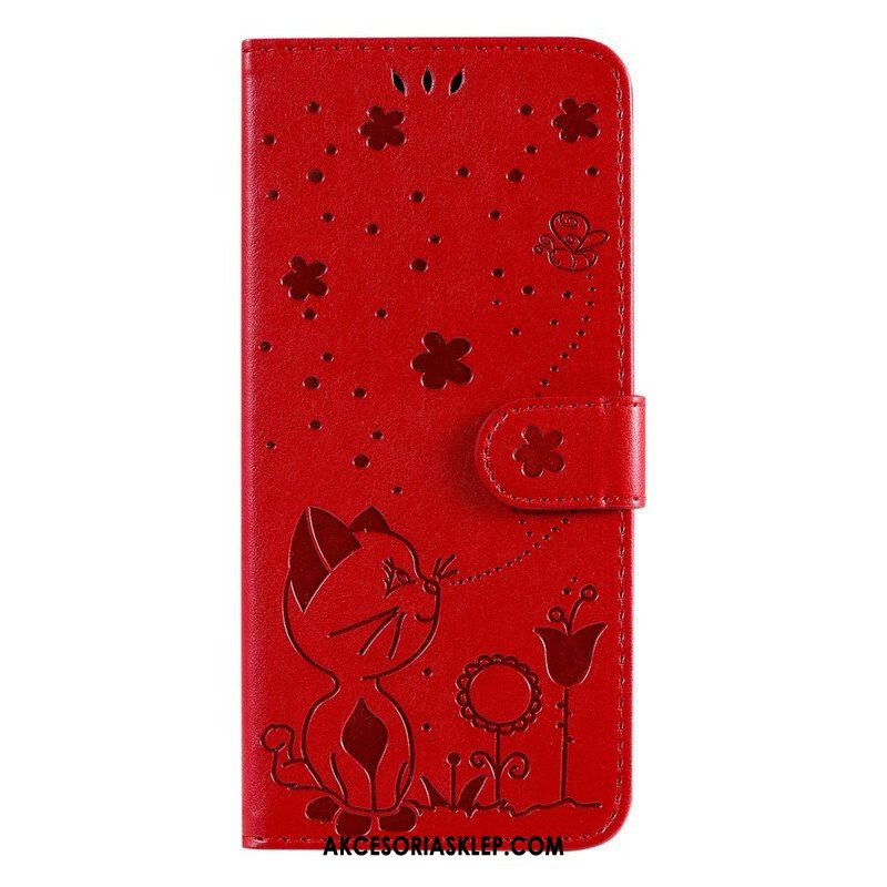 Etui Folio do Xiaomi Redmi Note 10 5G Ania Kot