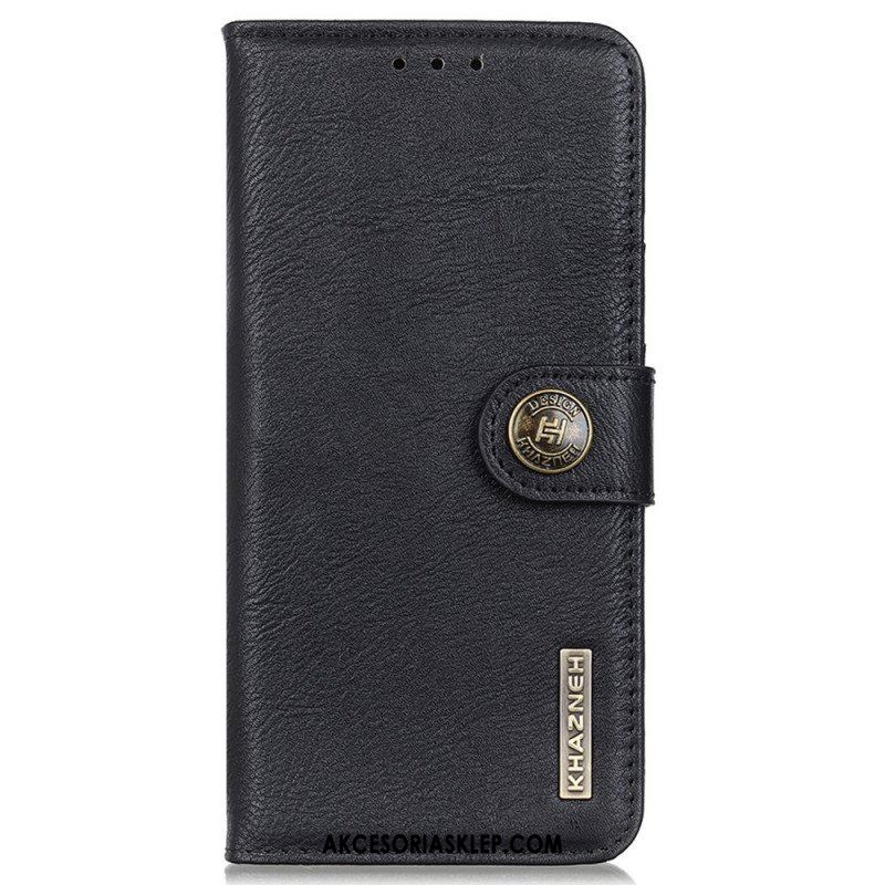 Etui Folio do Xiaomi Redmi Note 11 / 11S Imitacja Skóry Khazneh