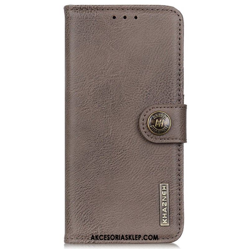 Etui Folio do Xiaomi Redmi Note 11 / 11S Imitacja Skóry Khazneh