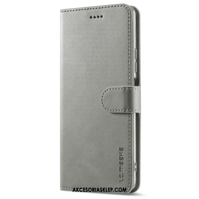 Etui Folio do Xiaomi Redmi Note 11 / 11S Lc.imeeke Efekt Skóry