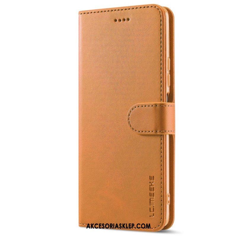 Etui Folio do Xiaomi Redmi Note 11 / 11S Lc.imeeke Efekt Skóry