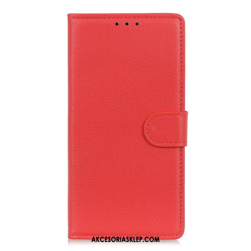 Etui Folio do Xiaomi Redmi Note 11 / 11S Tradycyjnie Liczi