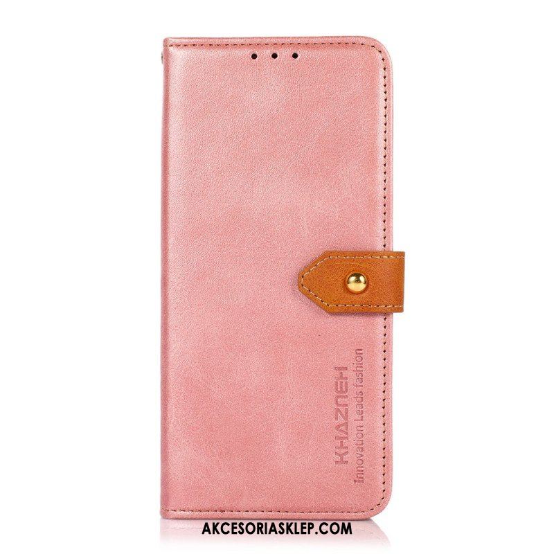 Etui Folio do Xiaomi Redmi Note 11 / 11S Z Paskiem Khazneh