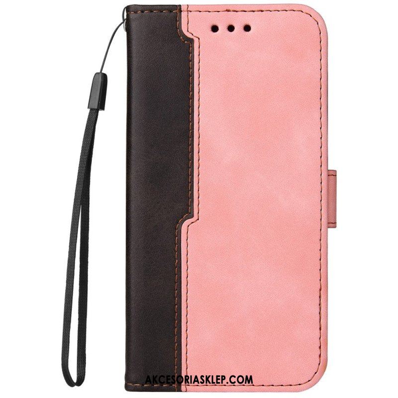 Etui Folio do Xiaomi Redmi Note 11 Pro Plus 5G Dwutonowy