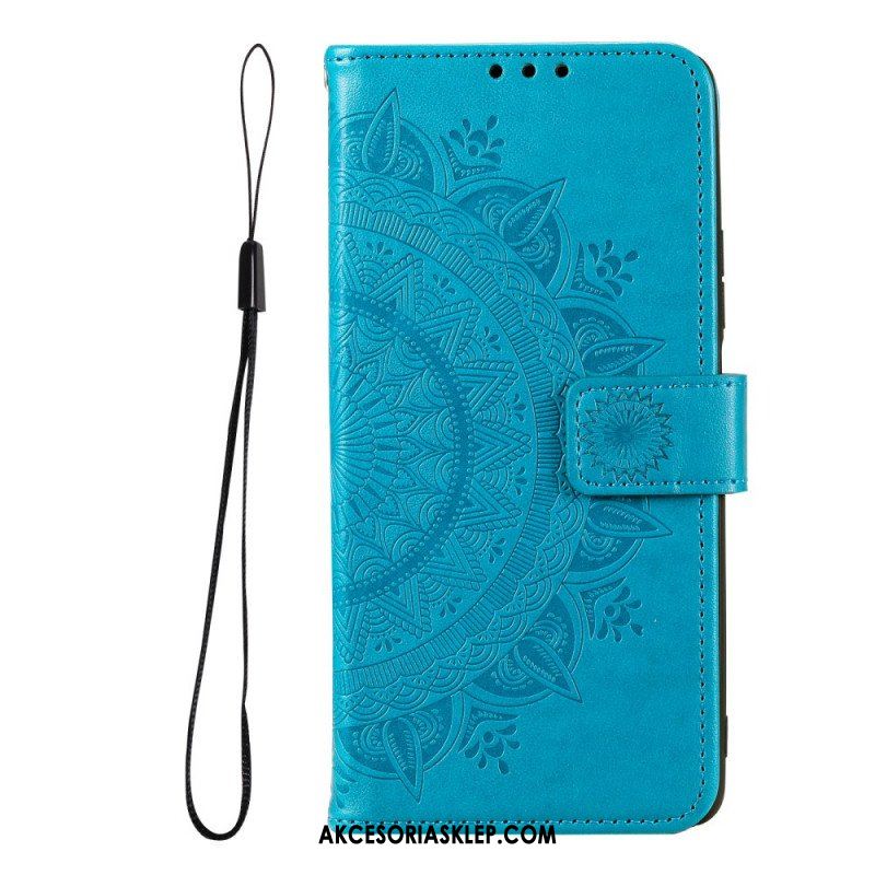 Etui Folio do Xiaomi Redmi Note 11 Pro Plus 5G Mandala Słońca