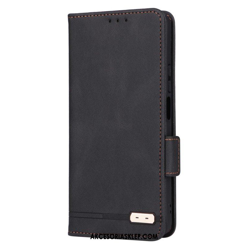 Etui Folio do Xiaomi Redmi Note 11 Pro Plus 5G Stylizacja Skóry