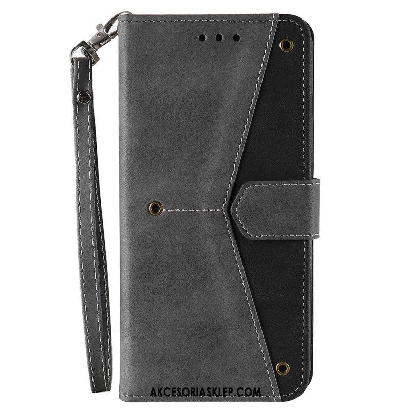 Etui Folio do Xiaomi Redmi Note 11 Pro Plus 5G Szwy W Dotyku