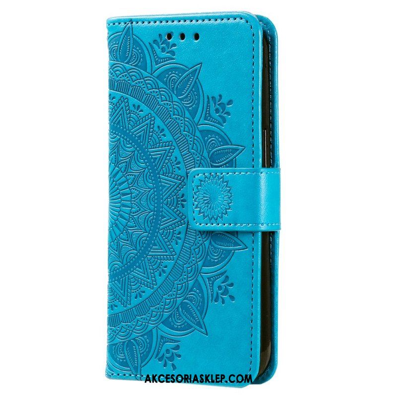 Etui Folio do Xiaomi Redmi Note 12 4G Mandala Sun Ze Smyczą