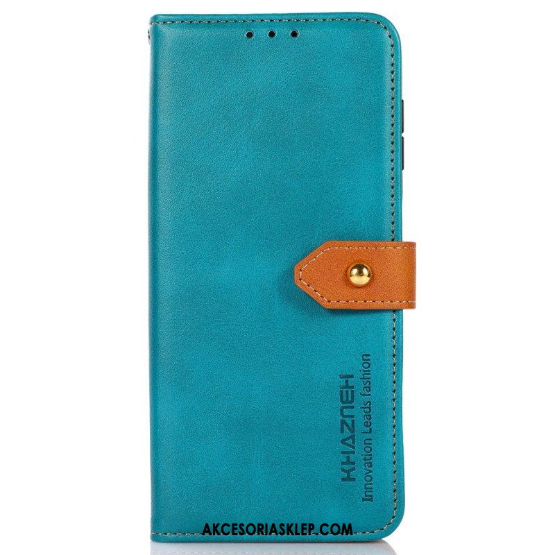 Etui Folio do Xiaomi Redmi Note 12 4G Z Paskiem Khazneh