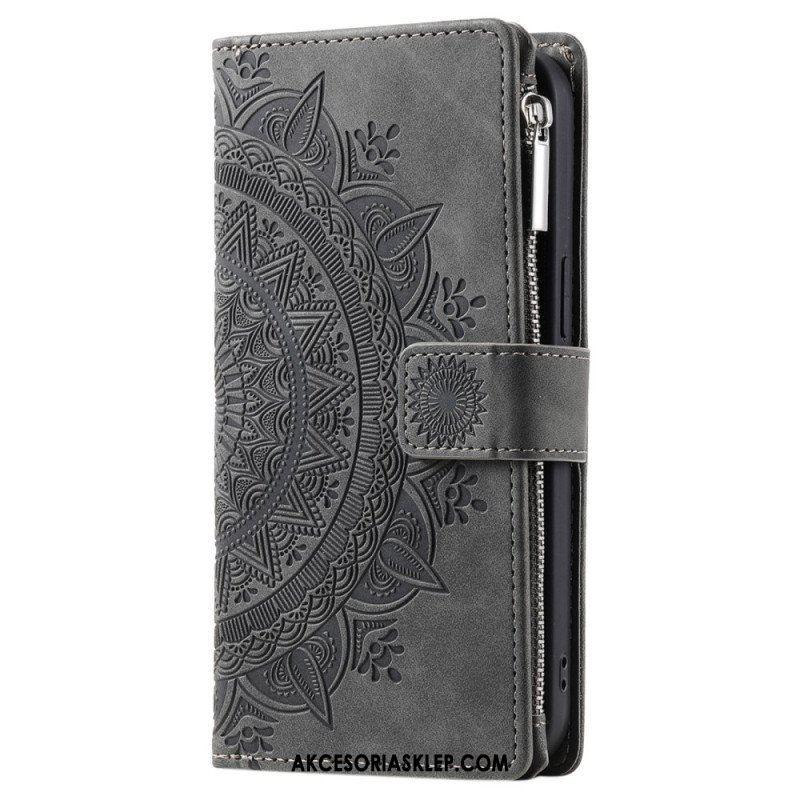 Etui Folio do Xiaomi Redmi Note 12 4G Z Torebką Mandala