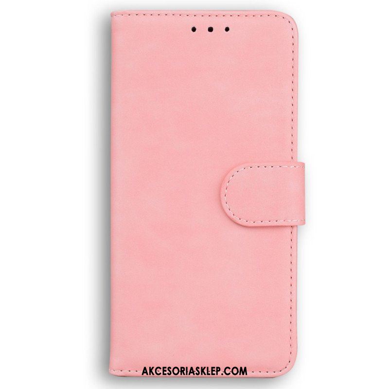 Etui Folio do Xiaomi Redmi Note 12 4G Zwykły Ze Sztucznej Skóry