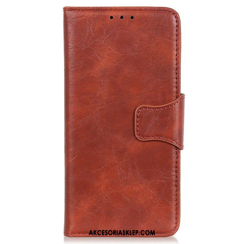 Etui Folio do Xiaomi Redmi Note 12 5G Odwracalne Zapięcie Magnetyczne