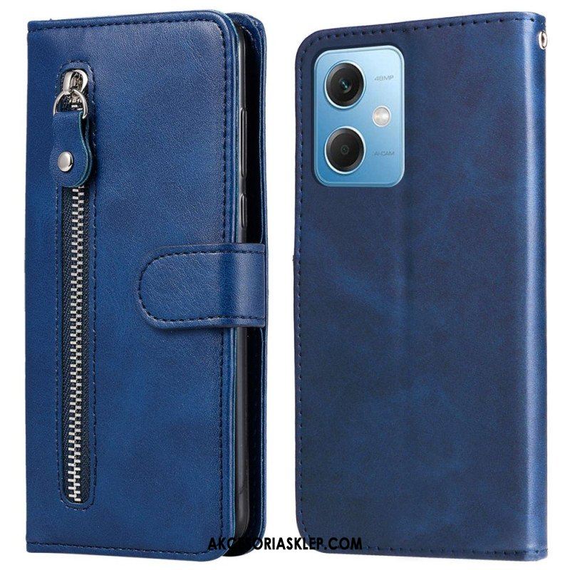 Etui Folio do Xiaomi Redmi Note 12 5G Portfel