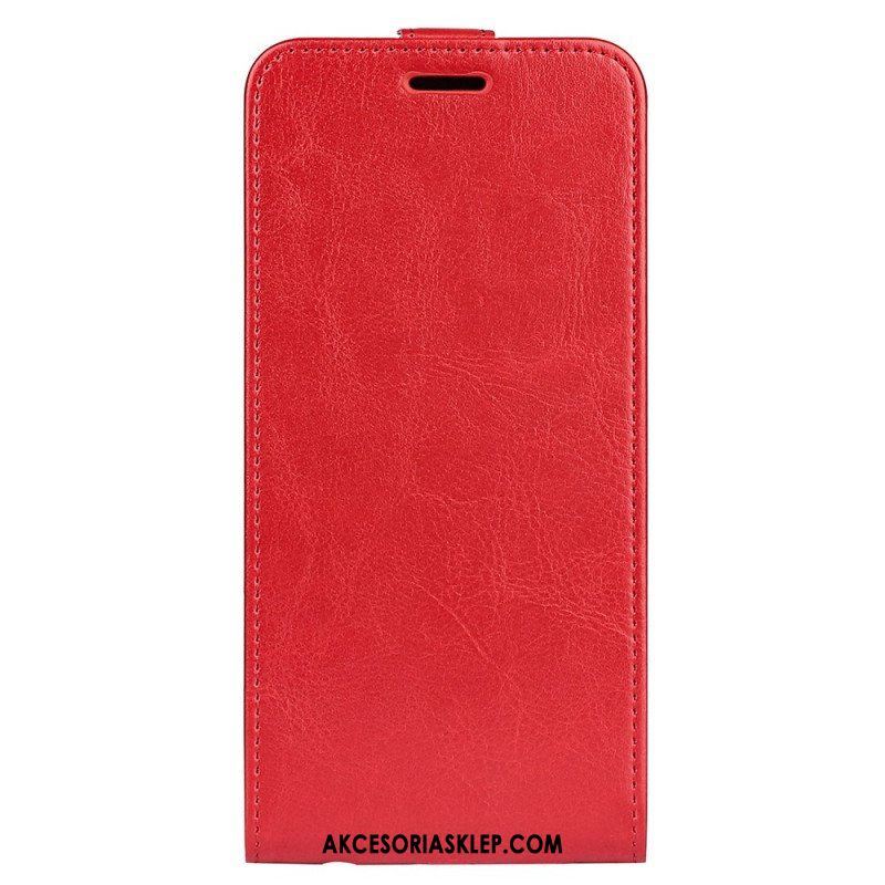 Etui Folio do Xiaomi Redmi Note 12 5G Skórzany Futerał Pionowa Klapa