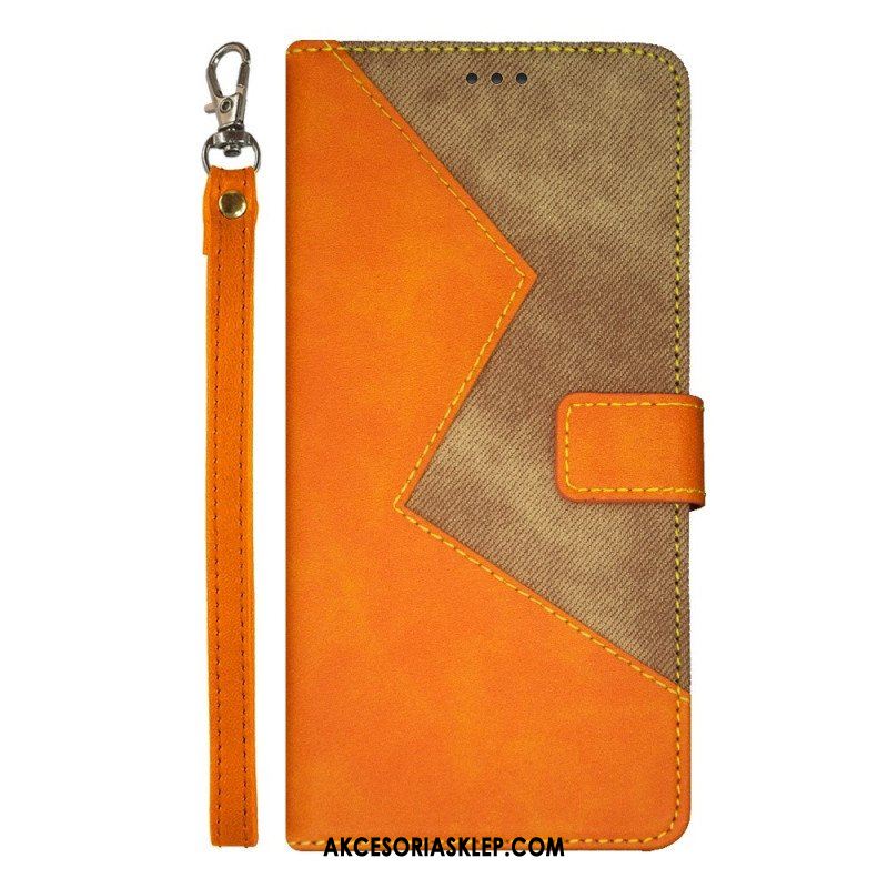 Etui Folio do Xiaomi Redmi Note 12 Pro Dwukolorowy Idewei