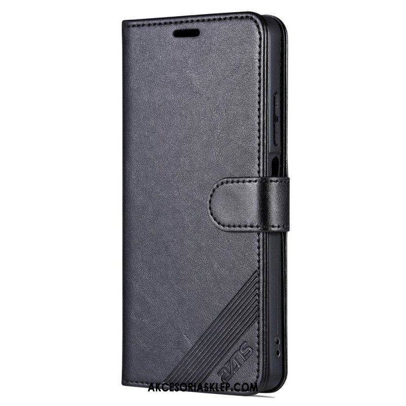 Etui Folio do Xiaomi Redmi Note 12 Pro Plus Efekt Skóry