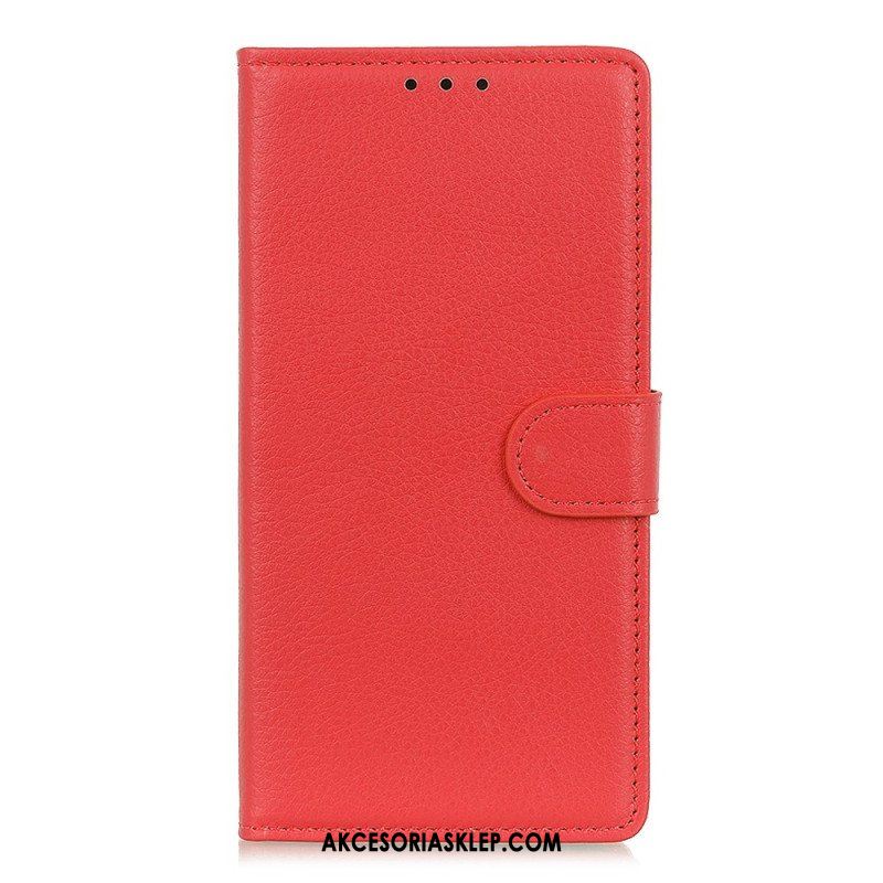 Etui Folio do Xiaomi Redmi Note 12 Pro Plus Tradycyjna Sztuczna Skóra