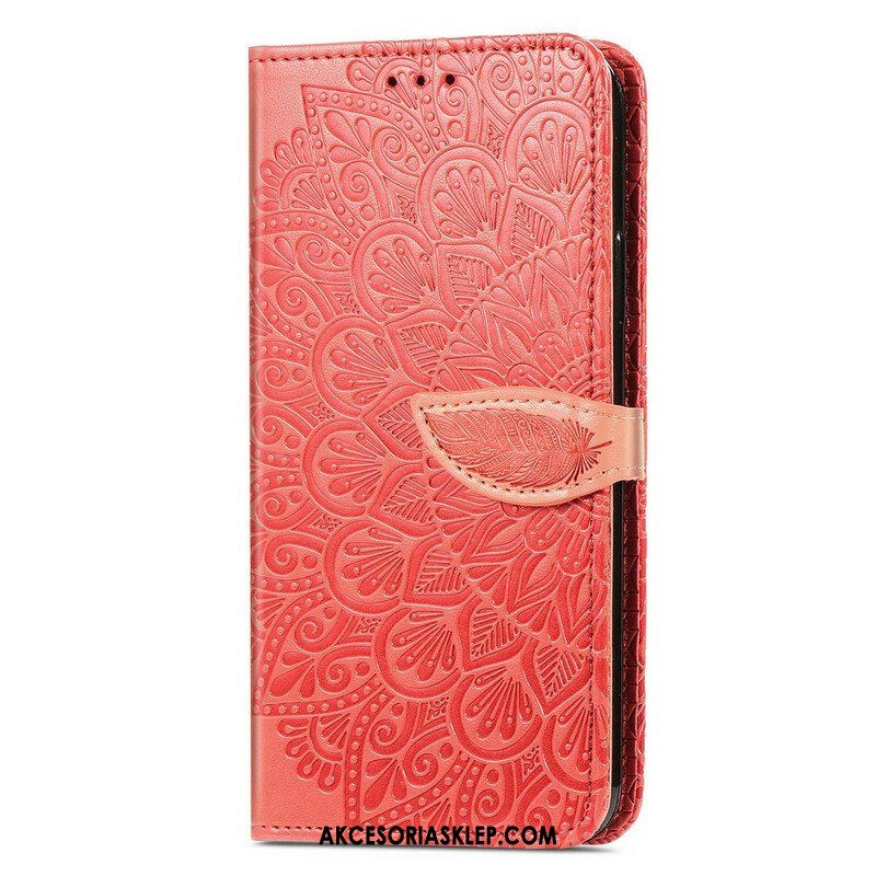 Etui Folio do iPhone 13 Mini Plemienne Liście