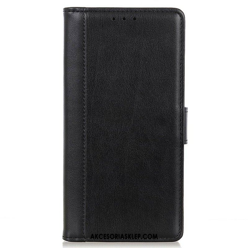 Etui Folio do iPhone 13 Mini Stylizacja Skóry