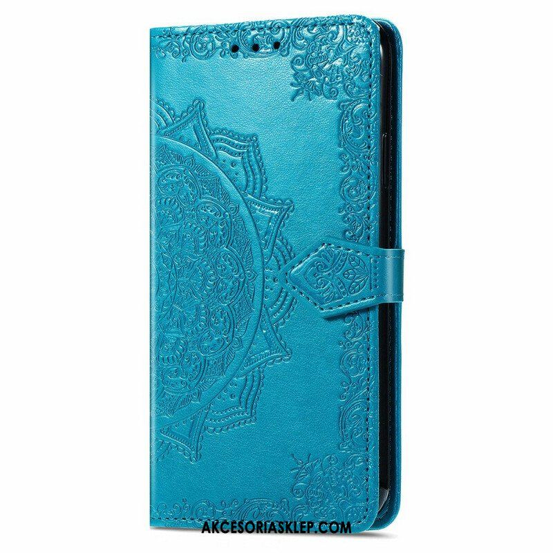 Etui Folio do iPhone 13 Mini Średniowiecze Mandali