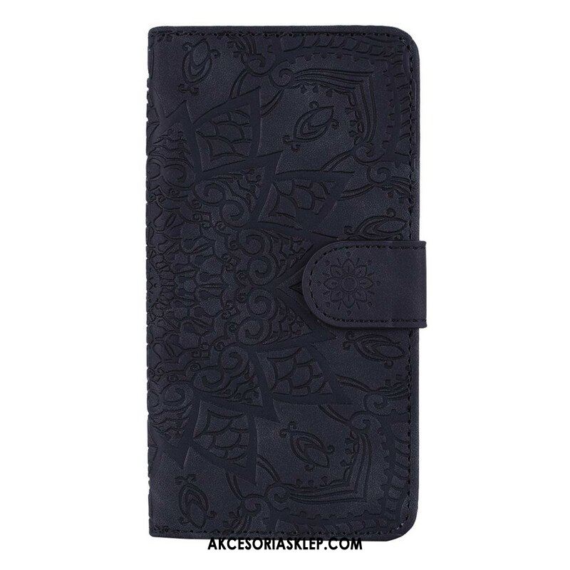 Etui Folio do iPhone 13 Pro Barokowo-mandala