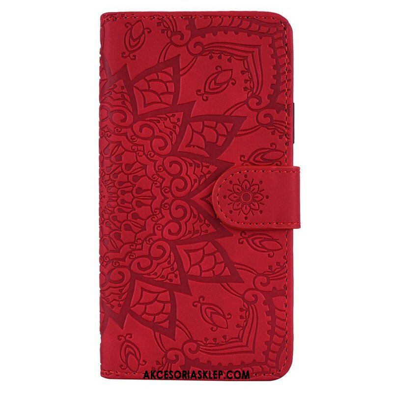 Etui Folio do iPhone 13 Pro Barokowo-mandala