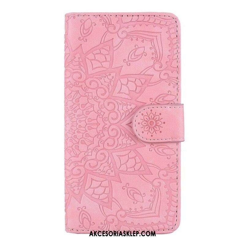 Etui Folio do iPhone 13 Pro Barokowo-mandala