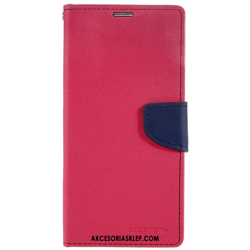 Etui Folio do iPhone 14 Pro Max Dwukolorowy Mercury Goospery