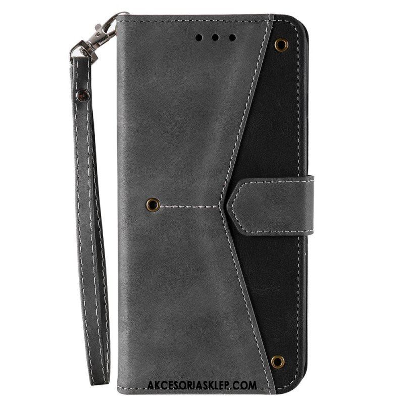 Etui Folio do iPhone 14 Szwy W Dotyku