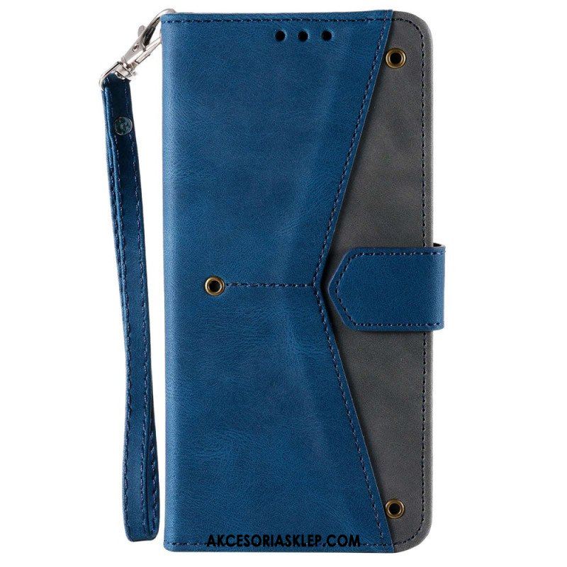 Etui Folio do iPhone 14 Szwy W Dotyku