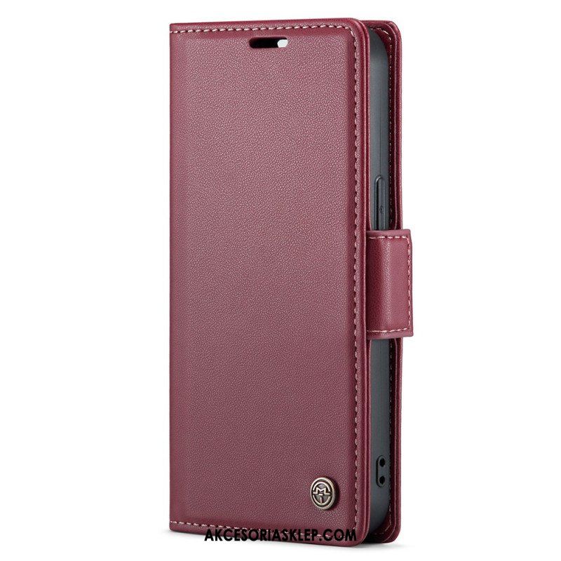 Etui Folio do iPhone 15 Plus Skórzany Styl Caseme