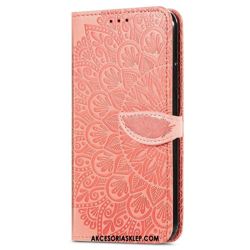 Etui Folio do iPhone 15 Pro Max Liść Plemienny