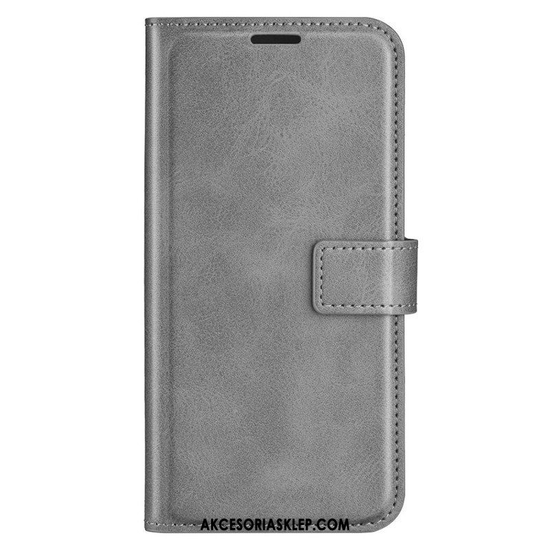 Etui Folio do iPhone 15 Styl Skórzany