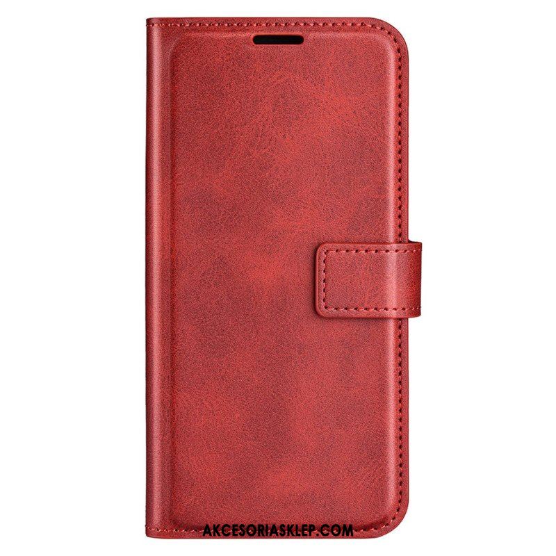 Etui Folio do iPhone 15 Styl Skórzany