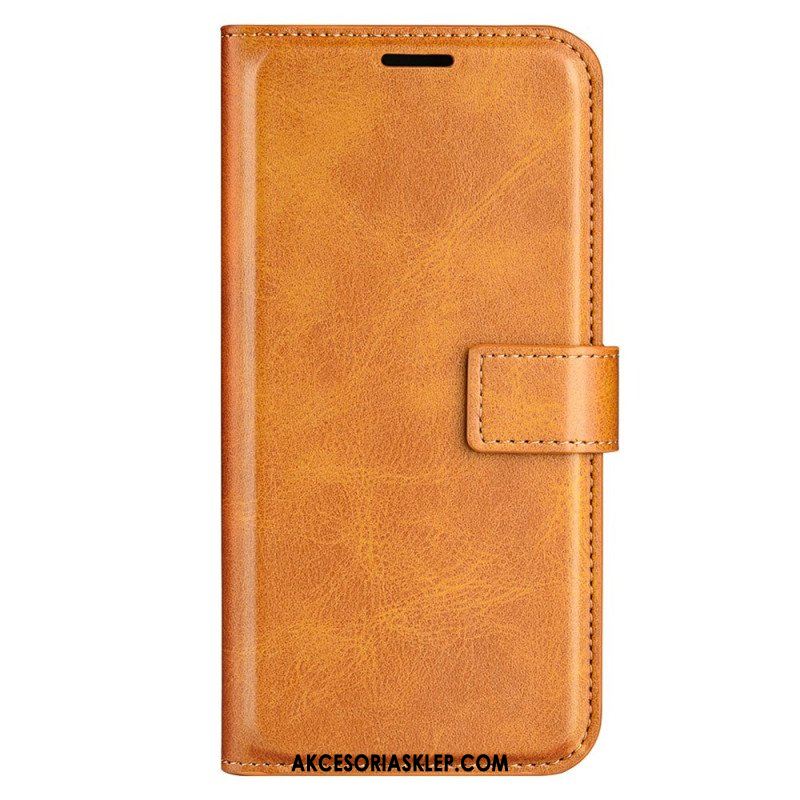 Etui Folio do iPhone 15 Styl Skórzany