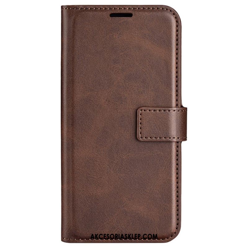 Etui Folio iPhone 16 Styl Skórzany Etui Ochronne