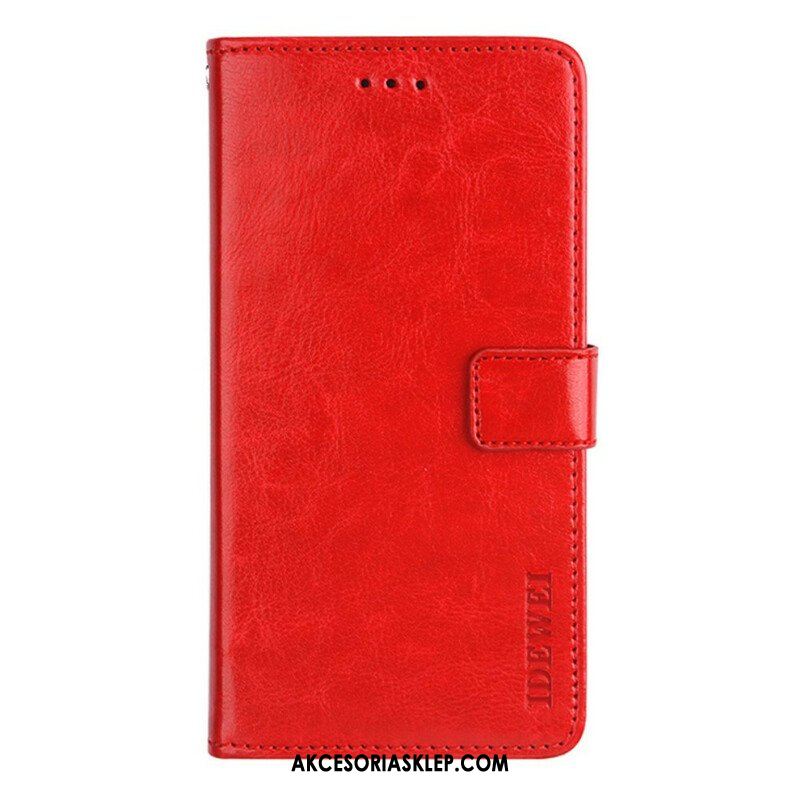 Etui Na Telefon Pokrowce do OnePlus Nord 2 5G Imitacja Skóry Idewei