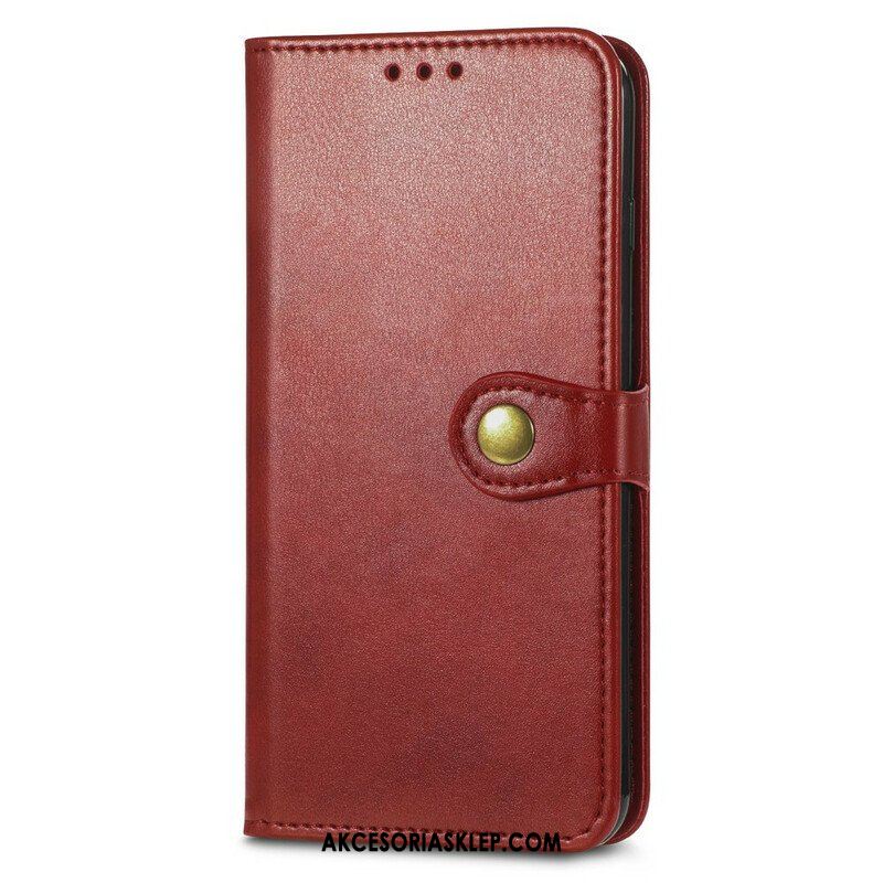 Etui Na Telefon Pokrowce do Oppo A16 / A16s Sztuczna Skóra I Zapięcie W Stylu Vintage