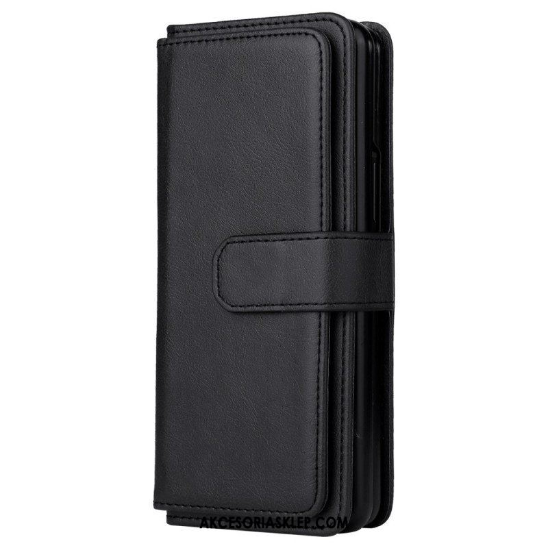 Etui Na Telefon Pokrowce do Samsung Galaxy Z Fold 3 5G Wielofunkcyjna Portmonetka Biznesowa