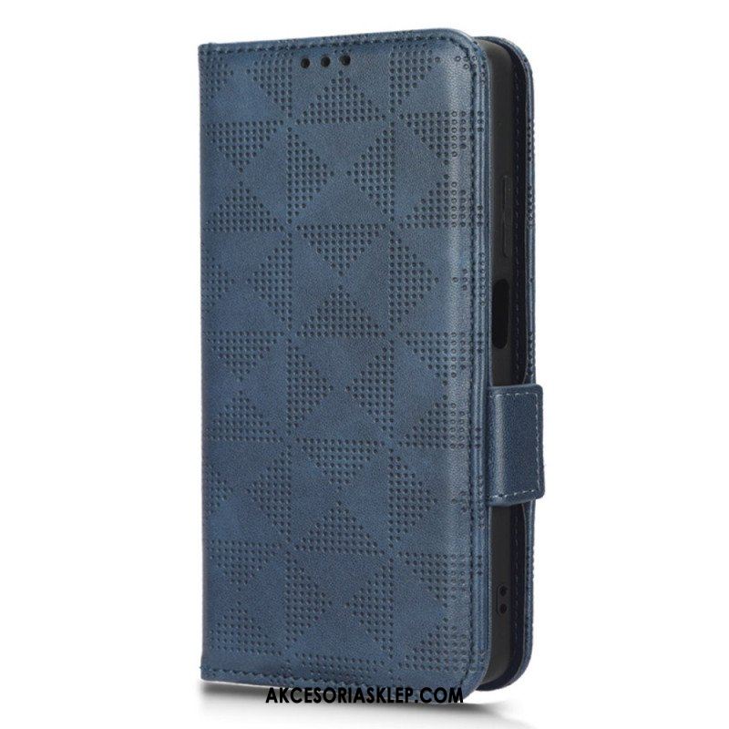Etui Na Telefon Pokrowce do Xiaomi Redmi Note 12 Pro Plus Trójkąty Ze Smyczą