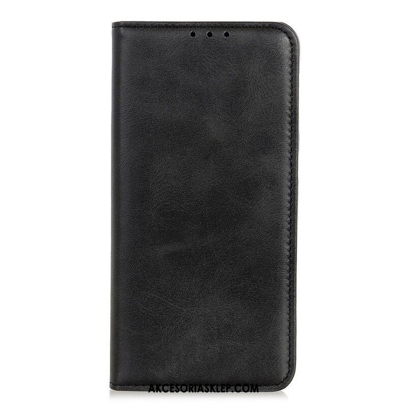 Etui Na Telefon do Google Pixel 6 Etui Folio Matowa Skóra Dwoinowa