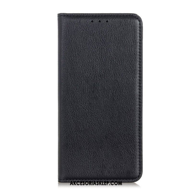 Etui Na Telefon do Google Pixel 6A Etui Folio Matowa Skóra Dwoinowa