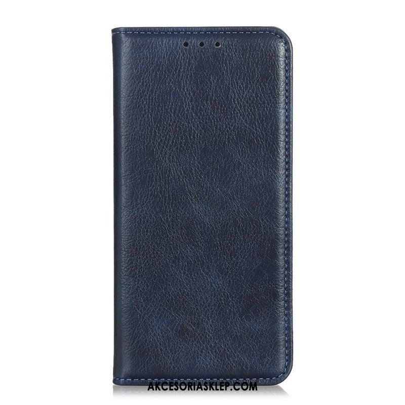 Etui Na Telefon do Google Pixel 6A Etui Folio Matowa Skóra Dwoinowa