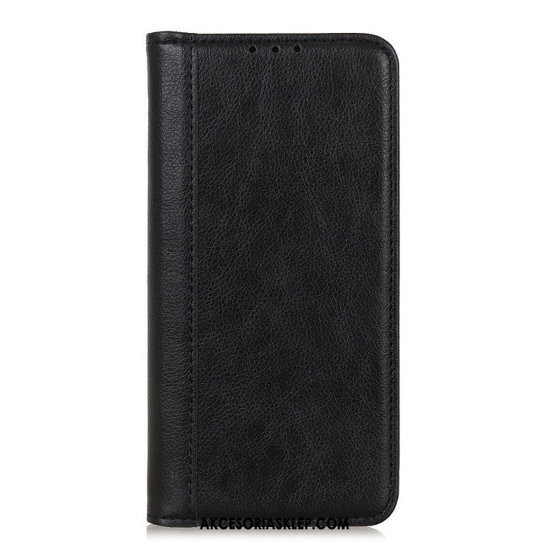 Etui Na Telefon do Google Pixel 6A Etui Folio Stylowa Skóra Dwoinowa